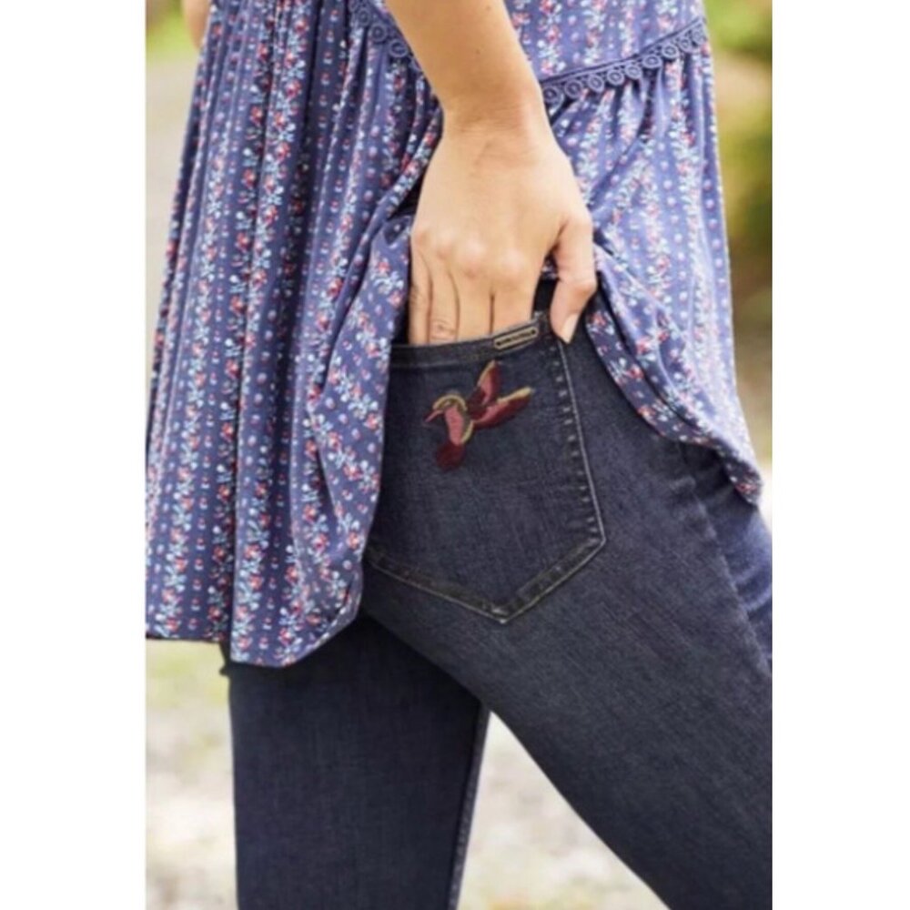 Matilda Jane Women's Soaring Ahead Skinny Jeans Sz 10